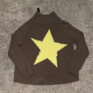 Lisa Todd Star Light Turtleneck Sweater - Reed